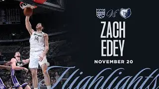 Zach Edey Highlights vs.  Sacramento Kings