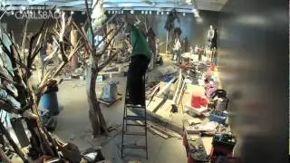 Time Lapse: Creating an Art Exhibit