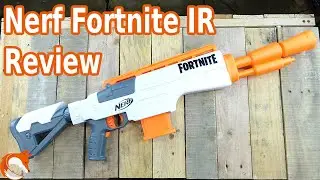 REVIEW - Fortnite IR Nerf Infantry Blaster Unboxing
