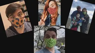 Out-of-work costumer turns dresses into masks during coronavirus pandemicq