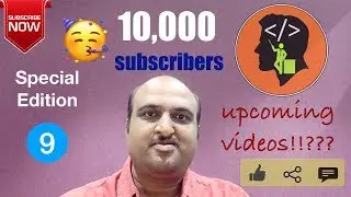 Codetutor - Special Edition IX, Hurrah... 10k subscribers reached