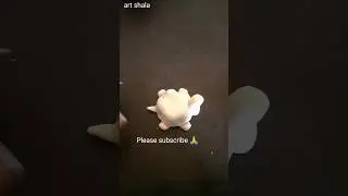 Tortoise making with clay | Clay art #shorts #youtubeshorts #short #ytshorts
