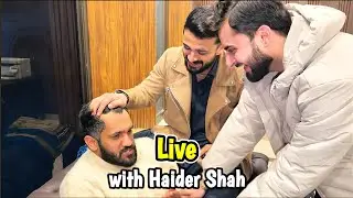 Haider Shah is Back | Live with Haider Shah and Rajab Butt | 25 January