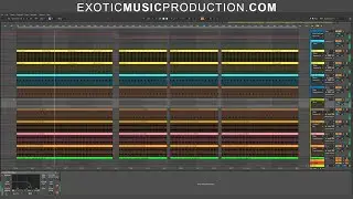 Latin Afro House - Ableton Live Template | Hugel & Grossomoddo Style
