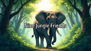 Jungle Animals for Kids | Learn About Elephant, Tiger, Monkey & More | PlayBright Kids #kidssong