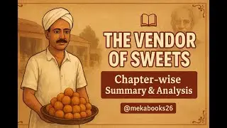 The Vendor of Sweets by R.K. Narayan | Chapter-wise Summary & Analysis | Indian Literature Explained
