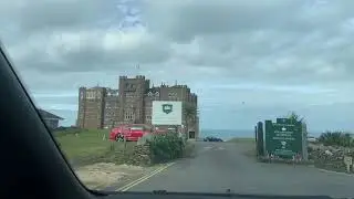 Arriving at Camelot Castle 
