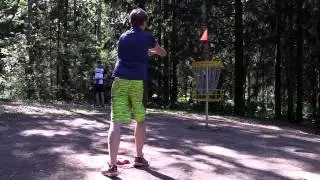 Frisbeegolfin SM 2015 / Avoimen luokan kärkiryhmän kolmas kierros