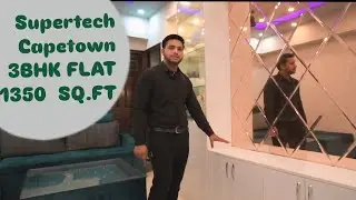 Interior Design Tour in Supertech Capetown Noida Sector 74