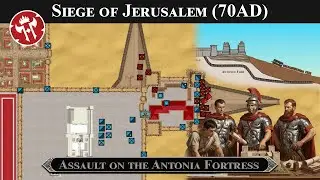 Siege of Jerusalem (70 AD)- Jerusalem's Last Stand (Part 3/4) | The Jewish Revolt DOCUMENTARY