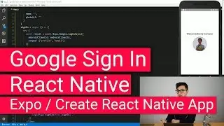 Google Sign In with React Native Expo Create-React-Native-App