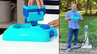 Aqua Joe 360 Degree Sprinkler with 2-Hour Timer on QVC