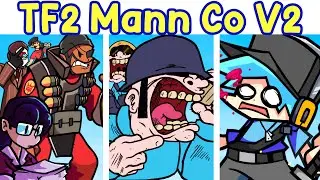 Friday Night Funkin': VS TF2 Mann Co V2 Update FULL WEEK| FNF Mod/Team Fortress 2