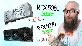 ЧТО?! RTX 5070 super 18гб vs 5080 super 24гб?! Разгон 5070ti. Новый Starcraft! RTX 5080 Doom версия