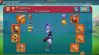 SGR Bvier RMDA Maxed Astralite Titans GB My T4 Solo Trap! How to Cap Maxed Titans! Lords Mobile