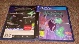Nostalgamer 4K Unboxing Akinofa On Sony PlayStation Four PS4 Red Art Games Region Free