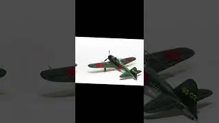 A6M5 Zero in 32nd scale #miniature #scalemodel