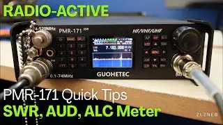 PMR-171 Quick Tips, SWR, AUD, ALC Meter Display
