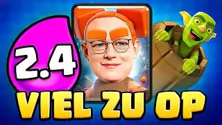 😱♻️Ich spiele 2.4 LOG BAIT CYCLE und bin FASSUNGSLOS... | Clash Royale Deutsch