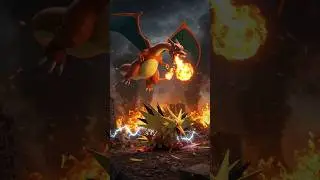 Charizard vs Legendary Pok&eacute;mon (Mewtwo, Articuno, Mew, Moltres, Zapdos)