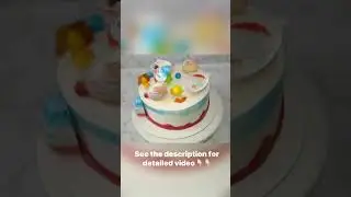 Kinder joy cake🎂🎂🎂 | #shorts | kinder joy theme cake...