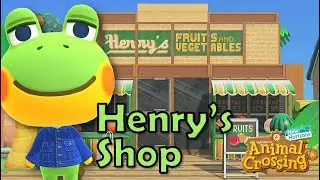 Perfect Shop Design For Henry   | ACNH 2023 Let's Play Ep. 5
