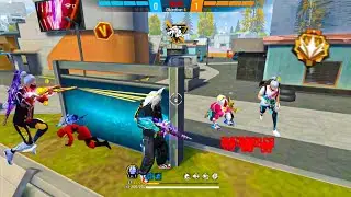 Free Fire 🔥 CS Ranked Match With Random Lallu Players Against Rushers Grandmaster Players