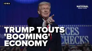 &lsquo;BOOMING&rsquo; ECONOMY: Trump rallies support for GOP ahead of midterms