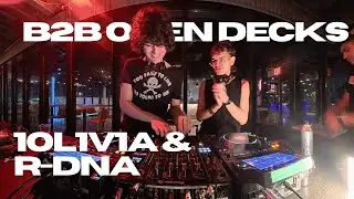 Hypnotic and Hardgroove Techno | 1ol1v1a & R-DNA | B2B Open Decks