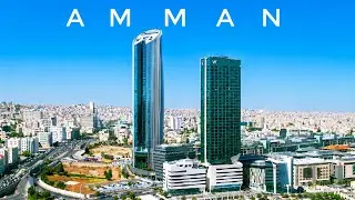 Amman City Capital Of Jordan 🇯🇴 In 4K |