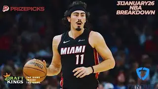 HOW TO WIN ($50,000) | 31JANUARY26 | NBA DFS SLATE BREAKDOWN AND BEST PICKS