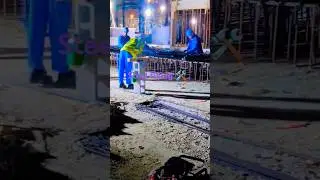 Steel fixing #construction #pipe structure fabrication #Qatar energy #oil pipeline #gas #short video