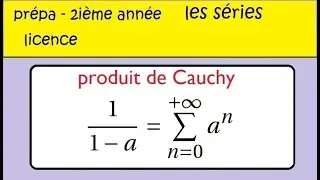 Produit de Cauchy-  exemple