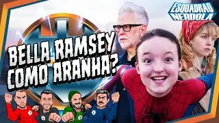 BELLA RAMSEY COMO ARANHA, JAMES GUNN RECUA E 