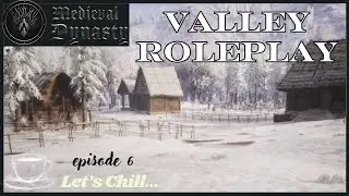 Let's Chill and play Medieval Dynasty | Roleplay Playthrough - episode 6, Winter hunt and end Year 1