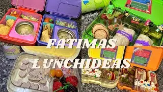 Ideas de loncheras escolares fáciles y deliciosas! AQUÍ TE DOY 4 ideas ! #schoollunch #lunchbox