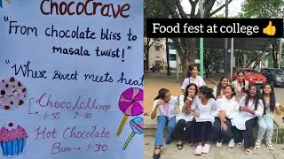 Food fest at college 👍#viralvideo #college #food #foodfestival #explore #friends #ideas #shortvideo 