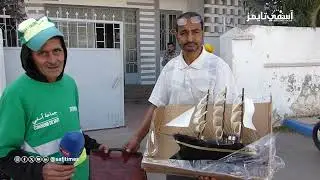 بادرة رائعة .. قائد الملحقة الخامسة عشر بآسفي يكرم عامل النظافة