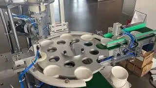 paper lid insert spoon making machine UK customer #paperlidmachine