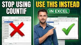 Count Case-Sensitive Text in Excel | 1 Powerful Formula You Must Know | Excel Sumporuct with Exact