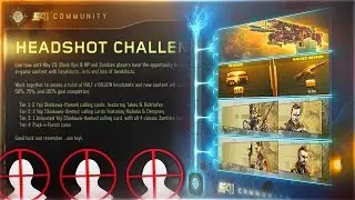 EASIEST WAY TO UNLOCK NEW DLC CONTRACT - MOST HEADSHOTS IN 1 GAME.. (Black Ops 3 NEW DLC Contract)