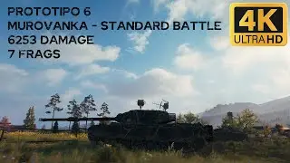 Prototipo 6 6,3k damage 7 frags on Murovanka - World of Tanks