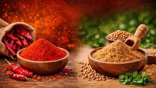 Information about Red Chilli Powder & Coriander Powder #trending #viral #redchillipowder 