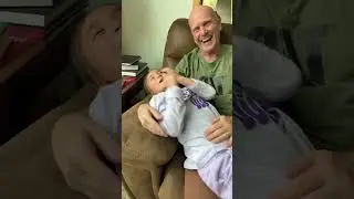 Cute Girl and Daddy Pretend Play Sleeping😴Sweet & Funny Moments #Pretend #DaddyAndDaughter #Shorts