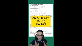 Toán 9 : Đề 03- Chữa đề HK2 - Hà Nội (CỰC KỲ HAY)