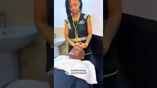 this after shaving massage help you to relax #barber #massagetherapy #asmr