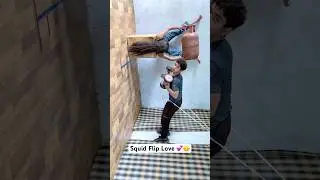 Squid Flip Love 💕🙃 #shorts #flip #ashortaday