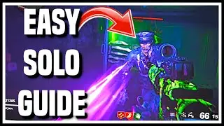 Die Maschine: EASY FREE LEGENDARY UPGRADE SOLO EASTER EGG GUIDE (Monster Hand EE) [Cold War Zombies]