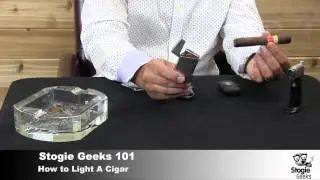 How to Light a Cigar - Stogie Geeks 101