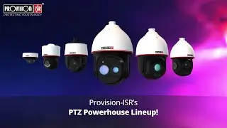 Zoom. Track. Protect. Our PTZ Lineup
